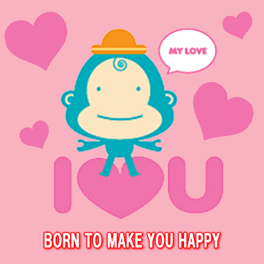 キャラクター・monkystar・Born To Make You Happy