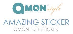 QMON style AMAZING STICKER