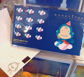 マグネットカード02・キャラクターmonky star