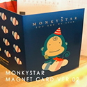 マグネットカード02monky star