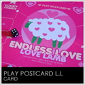 プレイポストカーLove Lamb