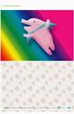 ポストカードhappy pig