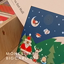 クリスマスビッグカードmonkystar
