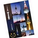 ソウルタワーポストカード27smile tower05